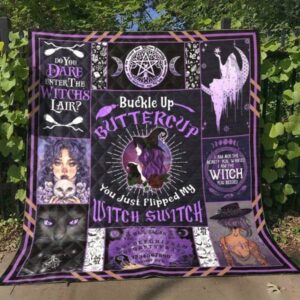 Witch Swich Quilt Blanket  Quilt